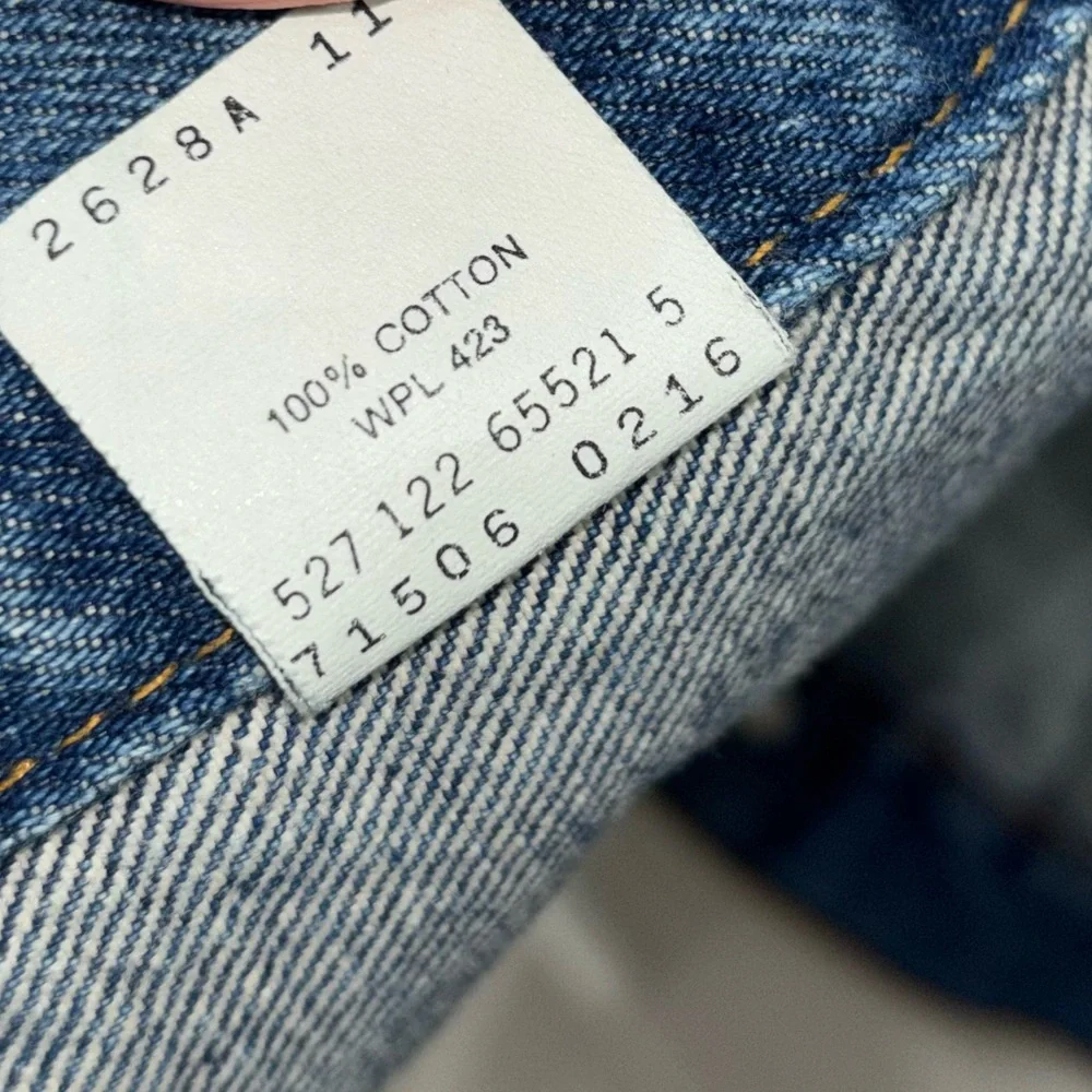 VTG 90s Levi’s Men’s Sz 48L‎ Trucker Denim Type III Jacket USA Made 71506 0216